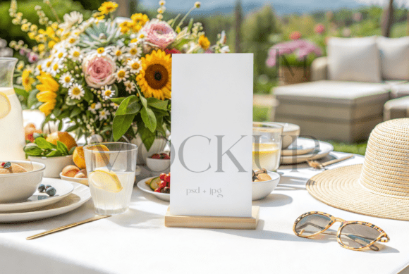 Elevate Your Brand: A Comprehensive Guide to Summer Coastal Dinner Menu Mockups
