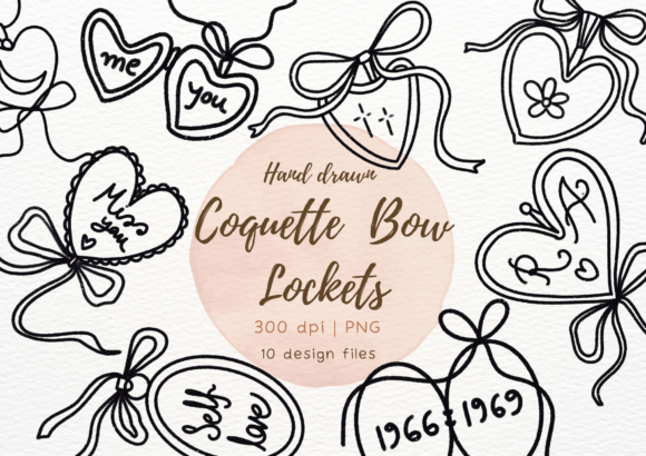 Embracing the Coquette Heart Love Bow Lockets Trend in Modern Design
