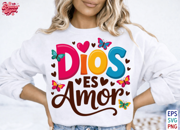 Expressing Faith with Purpose: The Power of Dios Es Amor SVG and Spanish Christian Designs