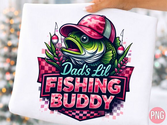 Getting the Most Out of Your Dads Lil Fishing Buddy Bass Hunter PNG Design