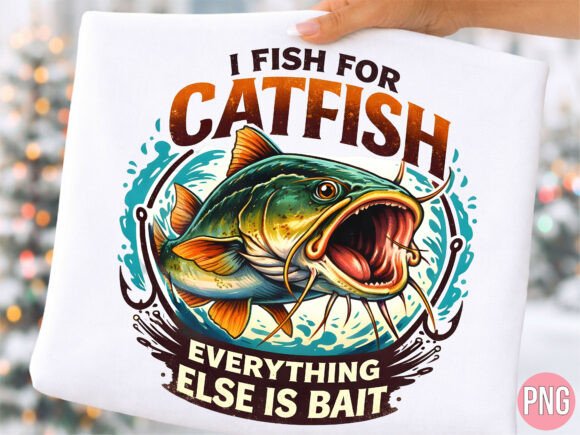 Reeling in Laughs: The Ultimate Guide to Catfish Fishing Hook Fisherman Humor PNG Designs