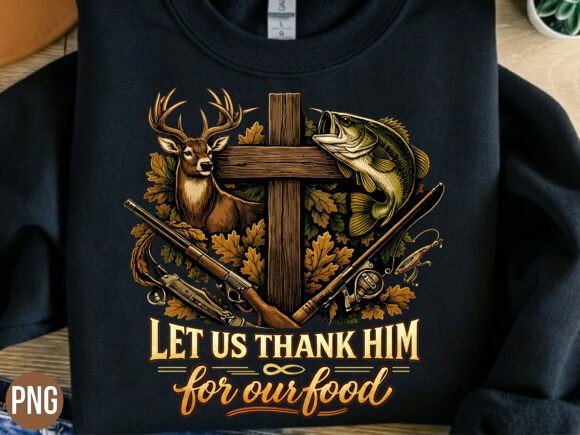 Strategic Branding with the Thank Him for Our Food Hunting Deer PNG: A Guide to Intentional Design