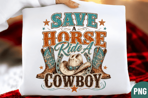 Unlocking Creative Potential with the Save Horse Ride Cowboy PNG Design