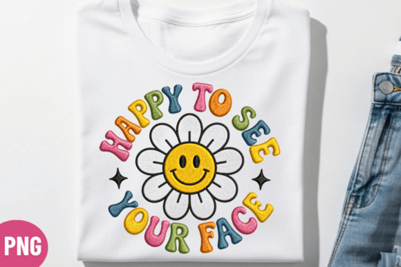 Why the Happy to See Your Face T-Shirt Design is Your Next Go-To for Custom Apparel